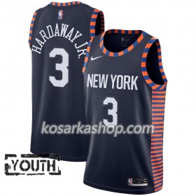 Dres New York Knicks Tim Hardaway Jr 3 Nike 2018-19 City Edition Navy Swingman - Dječji